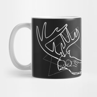 Stag Skull Mug